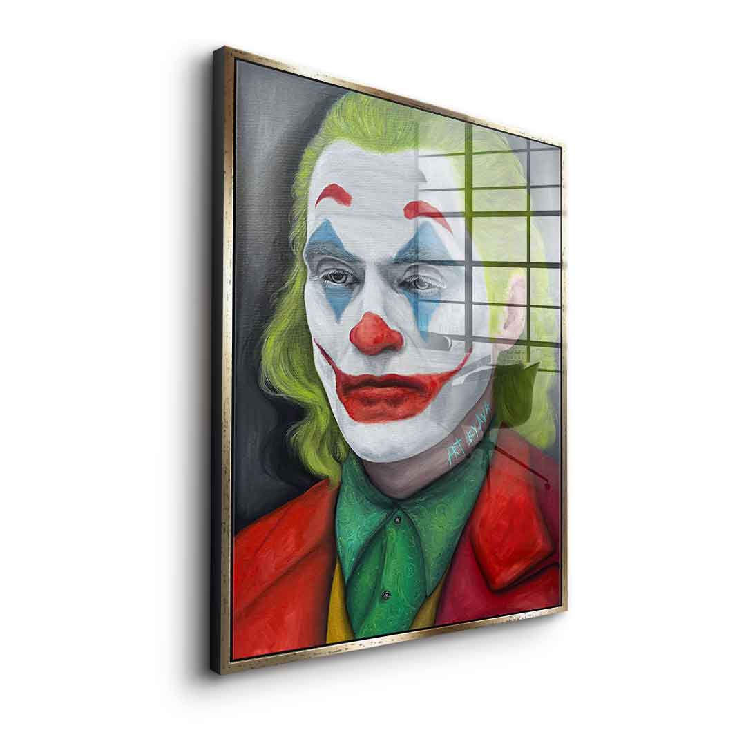 Joker portrait - acrylic glass