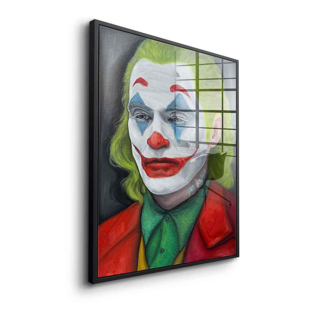 Joker portrait - acrylic glass