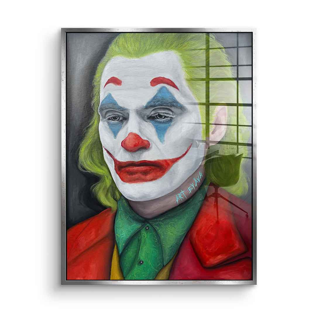 Joker portrait - acrylic glass