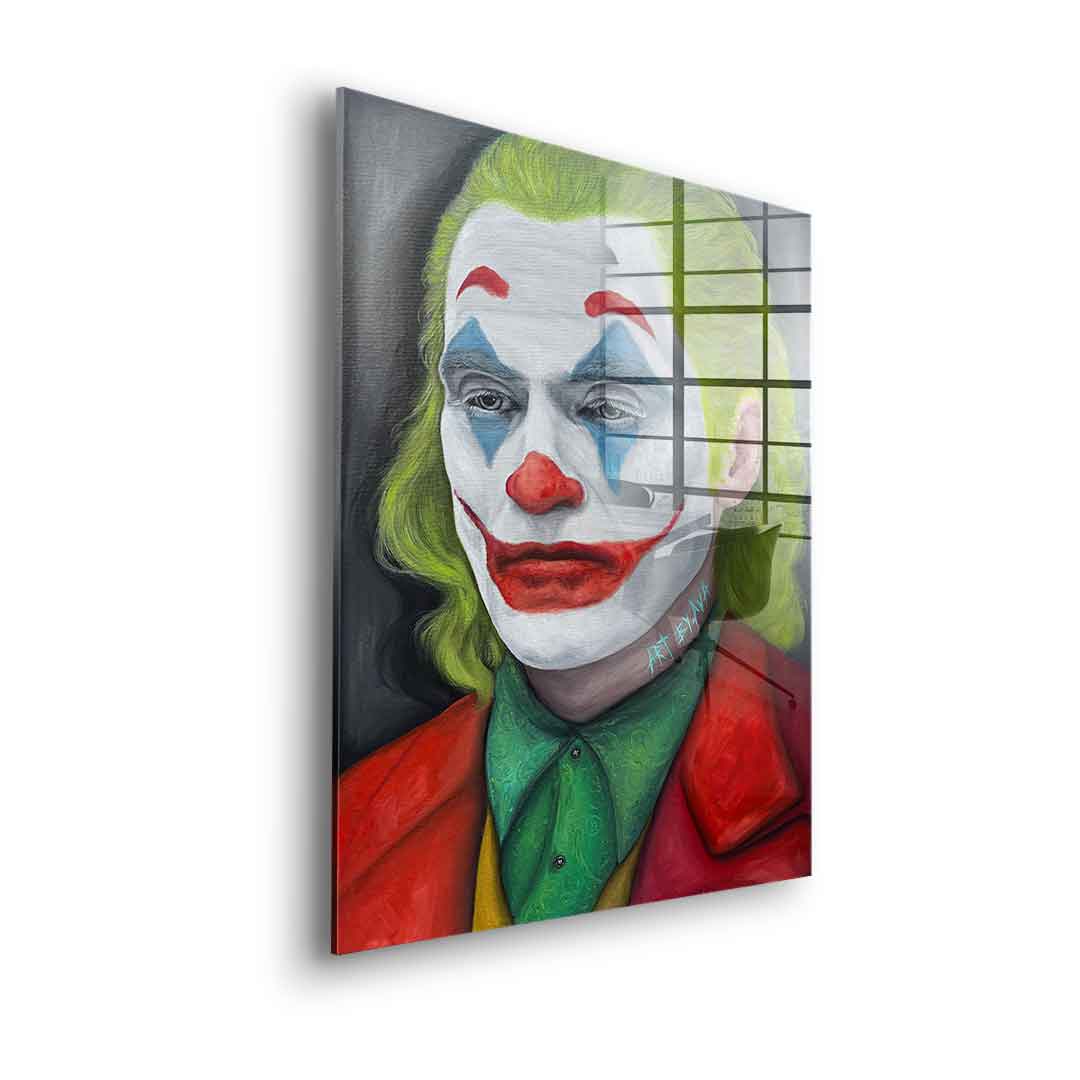 Joker portrait - acrylic glass