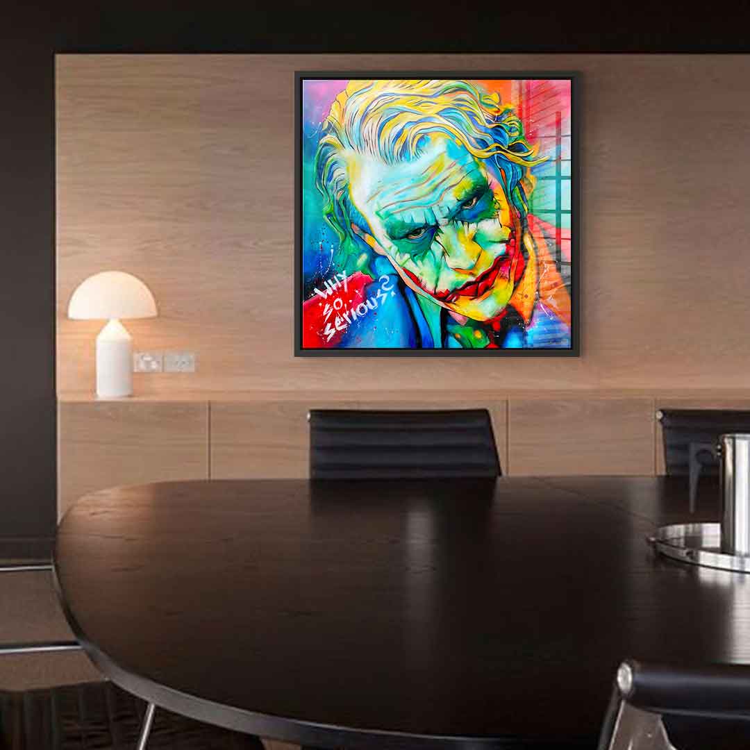 Why so serious - acrylic glass