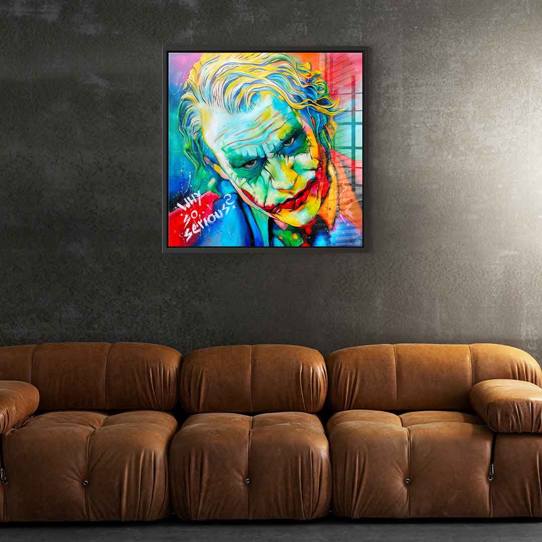 Why so serious - acrylic glass