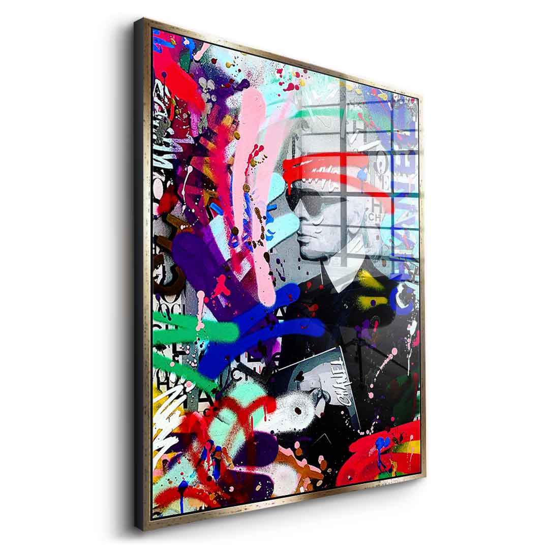 KARL BRAND GRAFFITI - acrylic glass