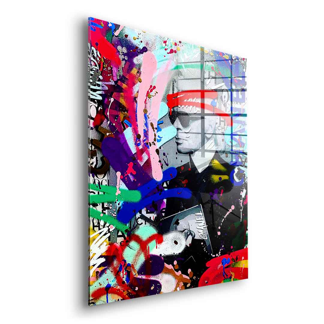 KARL BRAND GRAFFITI - acrylic glass