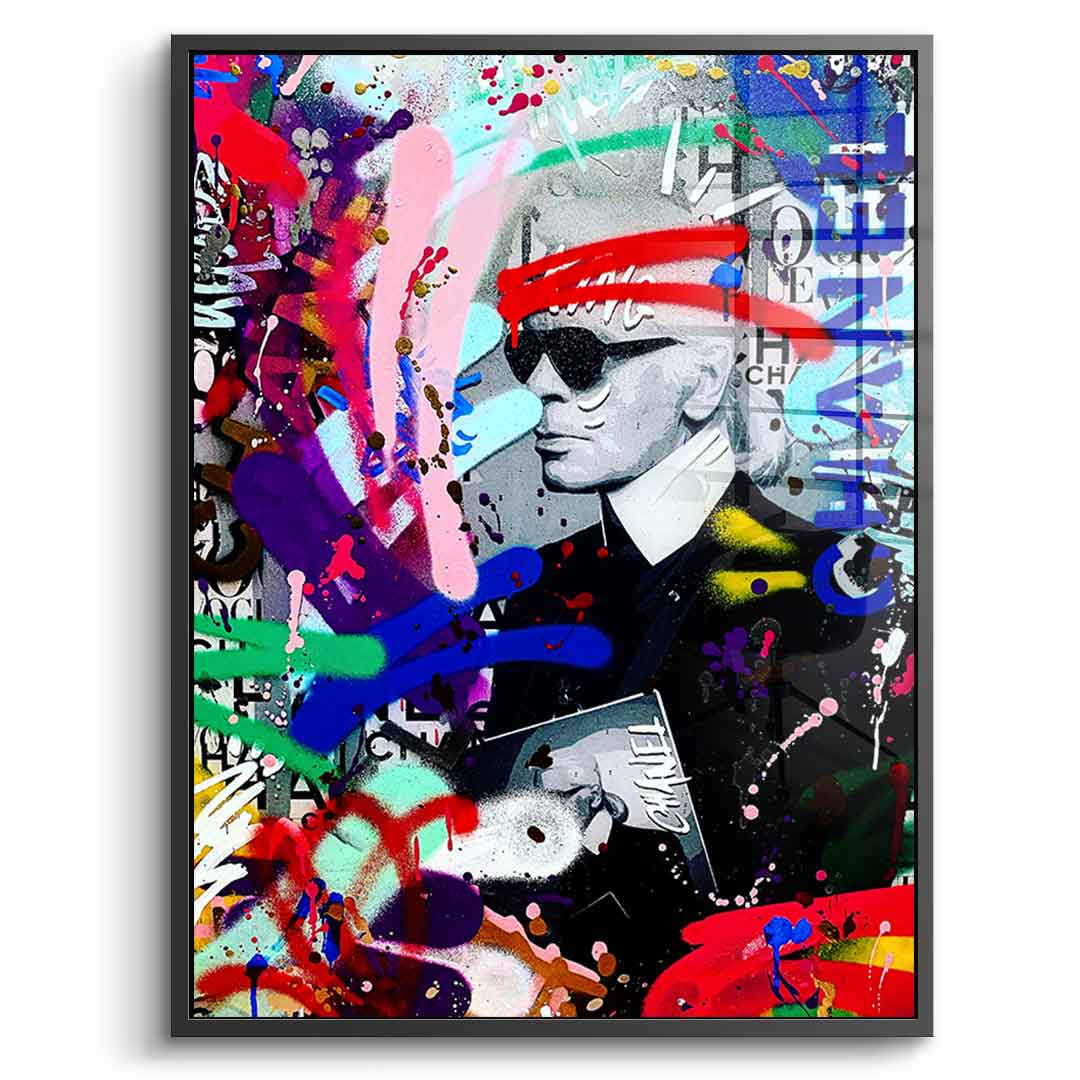 KARL BRAND GRAFFITI - acrylic glass