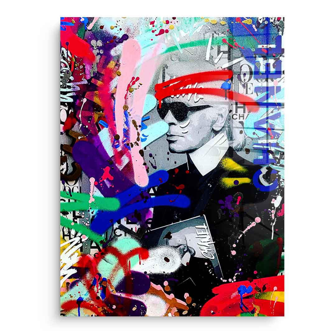 KARL BRAND GRAFFITI - acrylic glass