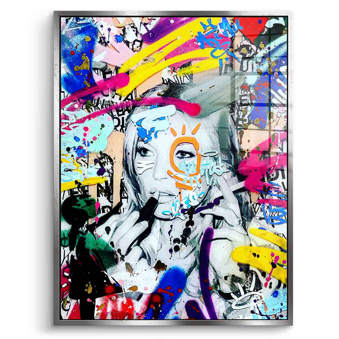 KATE BRAND GRAFFITI - acrylic glass