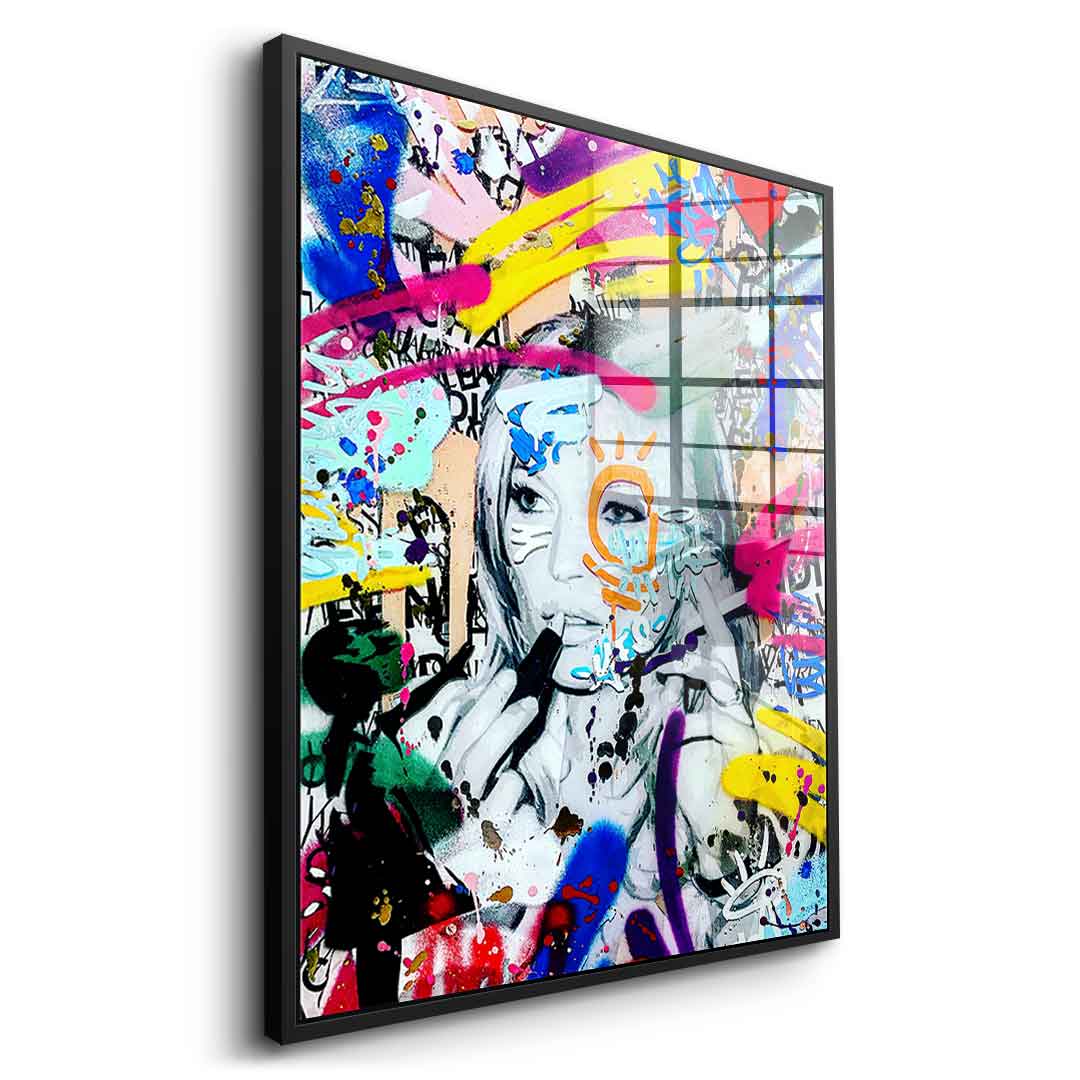 KATE BRAND GRAFFITI - acrylic glass