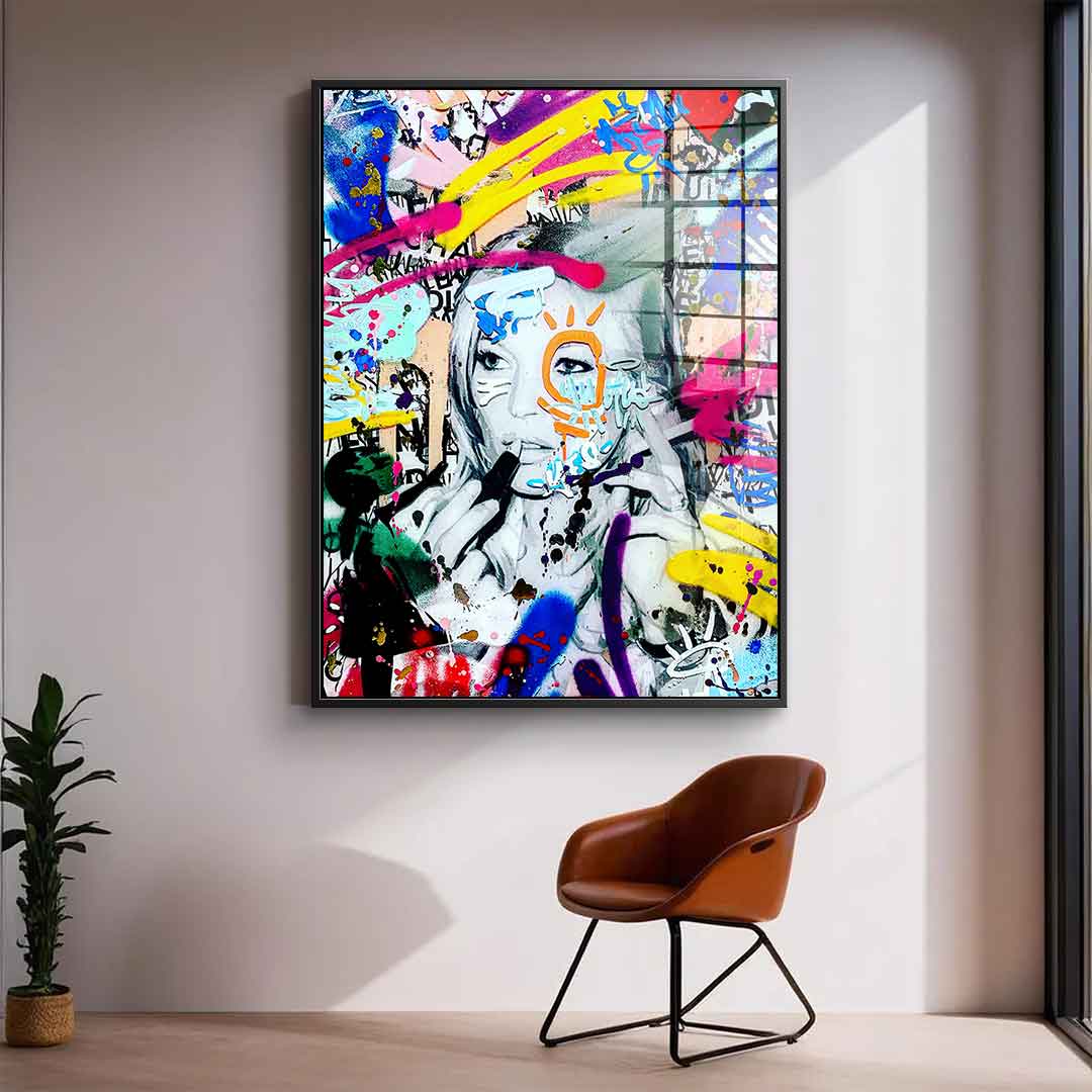 KATE BRAND GRAFFITI - acrylic glass