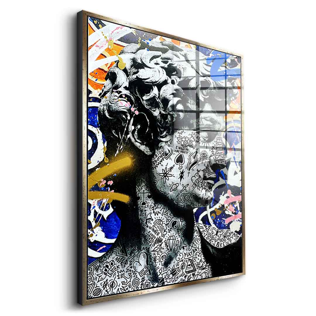 KING DAVID - acrylic glass