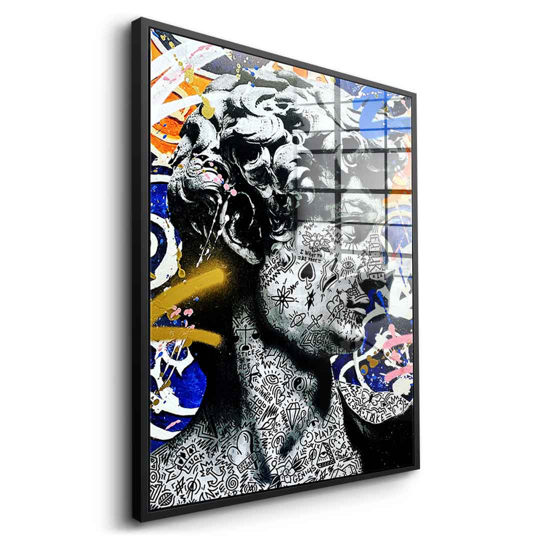 KING DAVID - acrylic glass