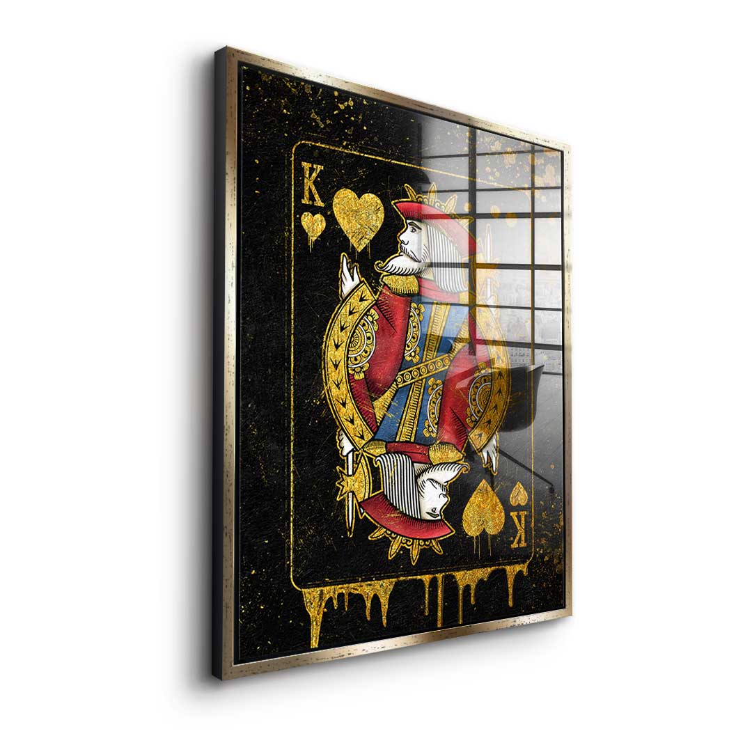 King Card - acrylic glass