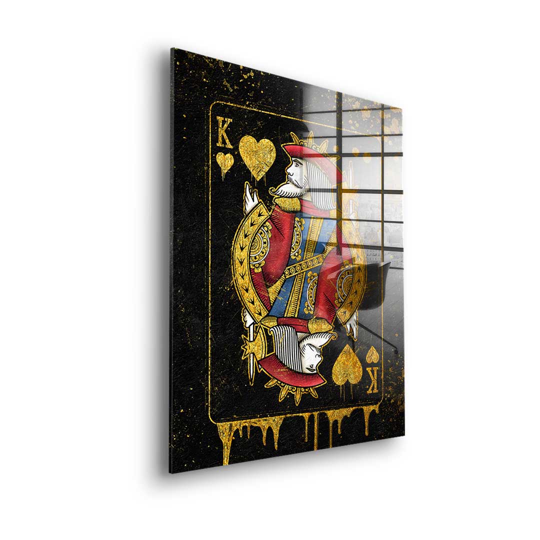 King Card - acrylic glass