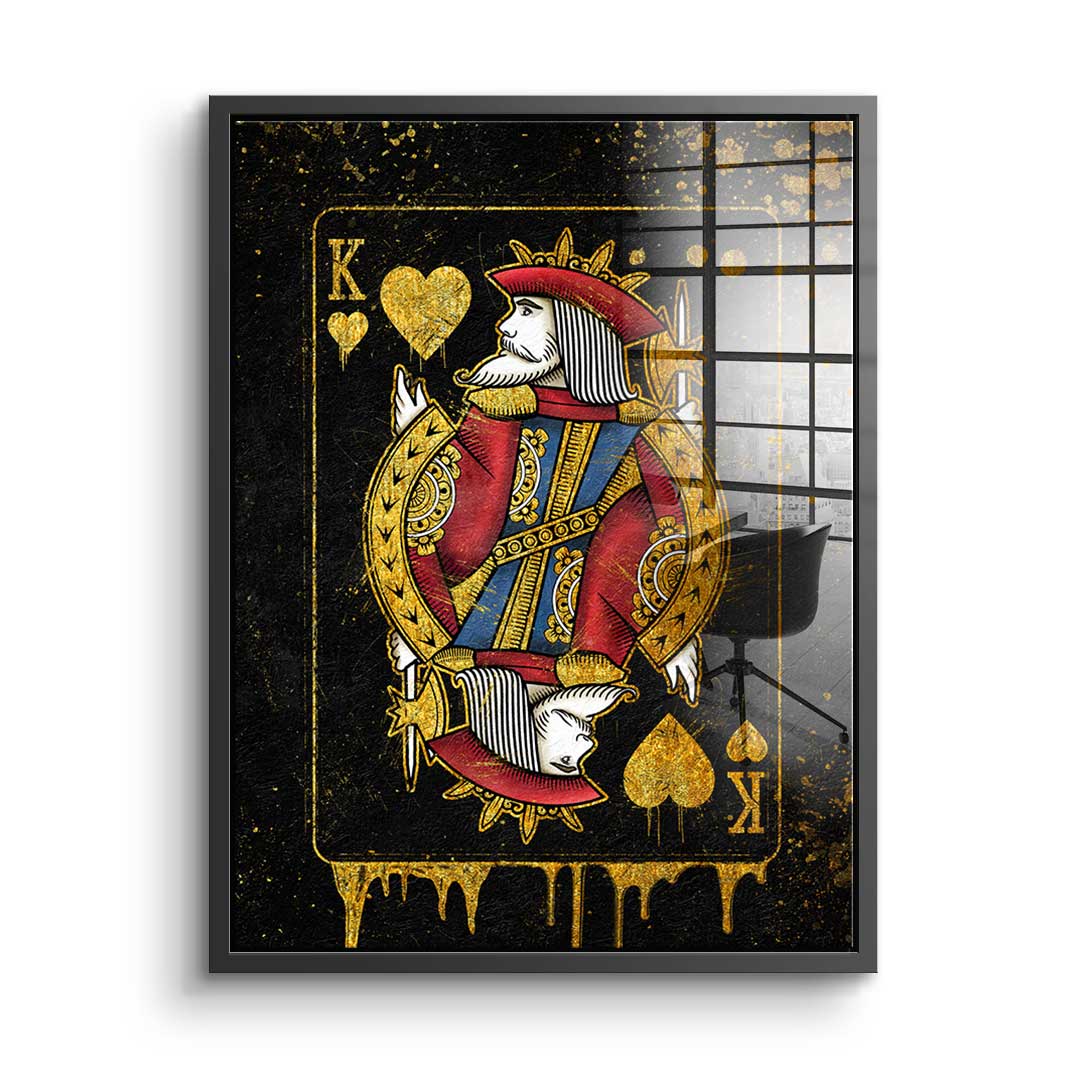 King Card - acrylic glass