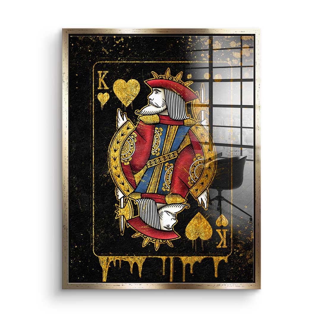 King Card - acrylic glass