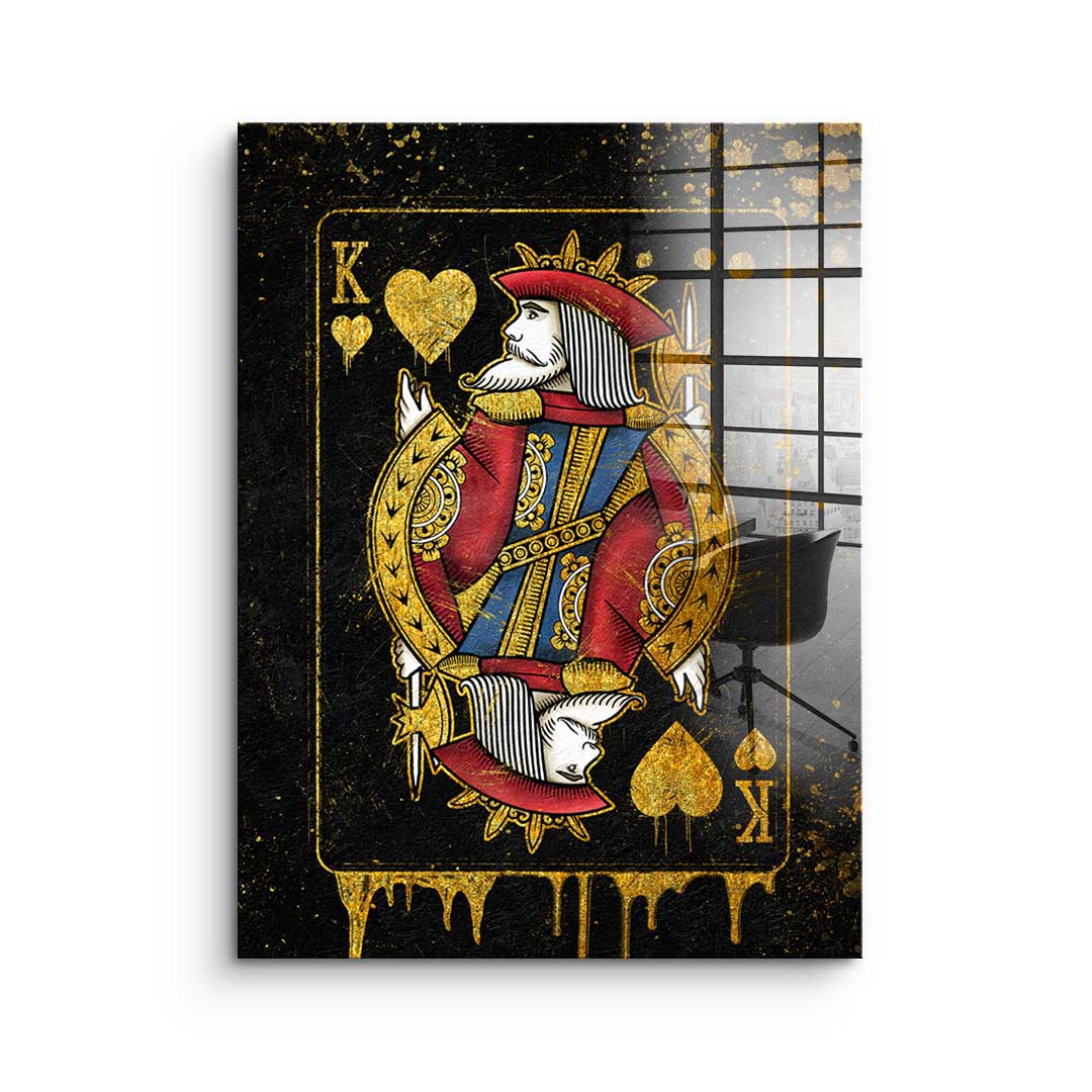 King Card - acrylic glass