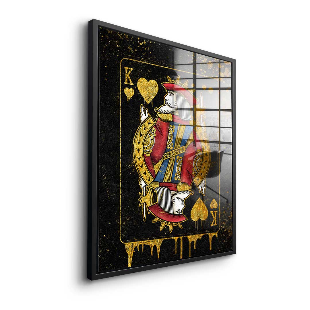 King Card - acrylic glass