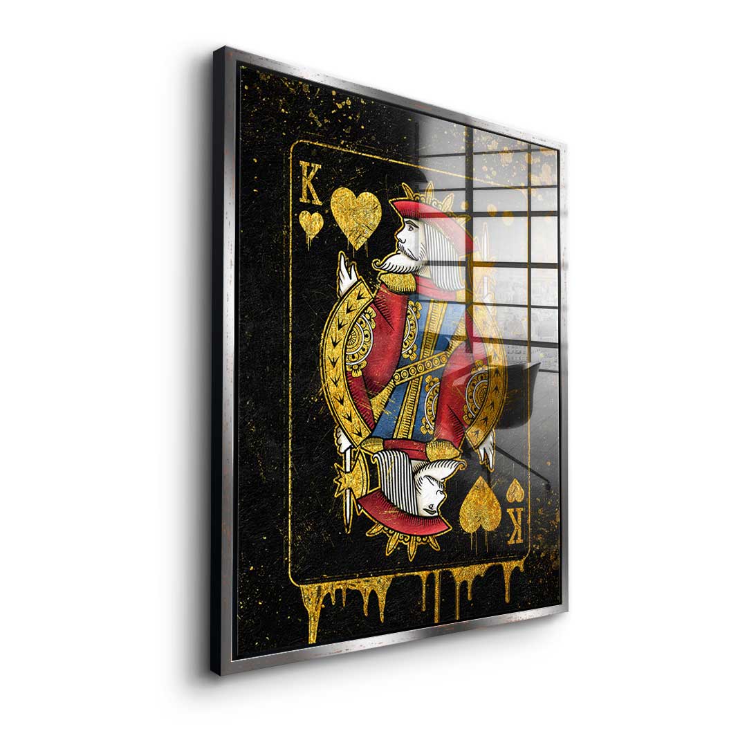 King Card - acrylic glass