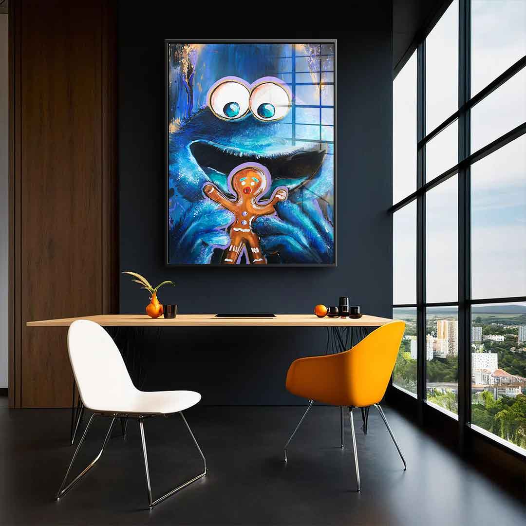 Cookie Monster - acrylic glass