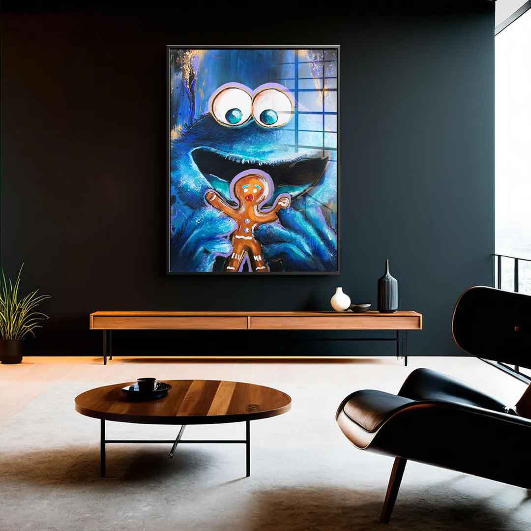 Cookie Monster - acrylic glass