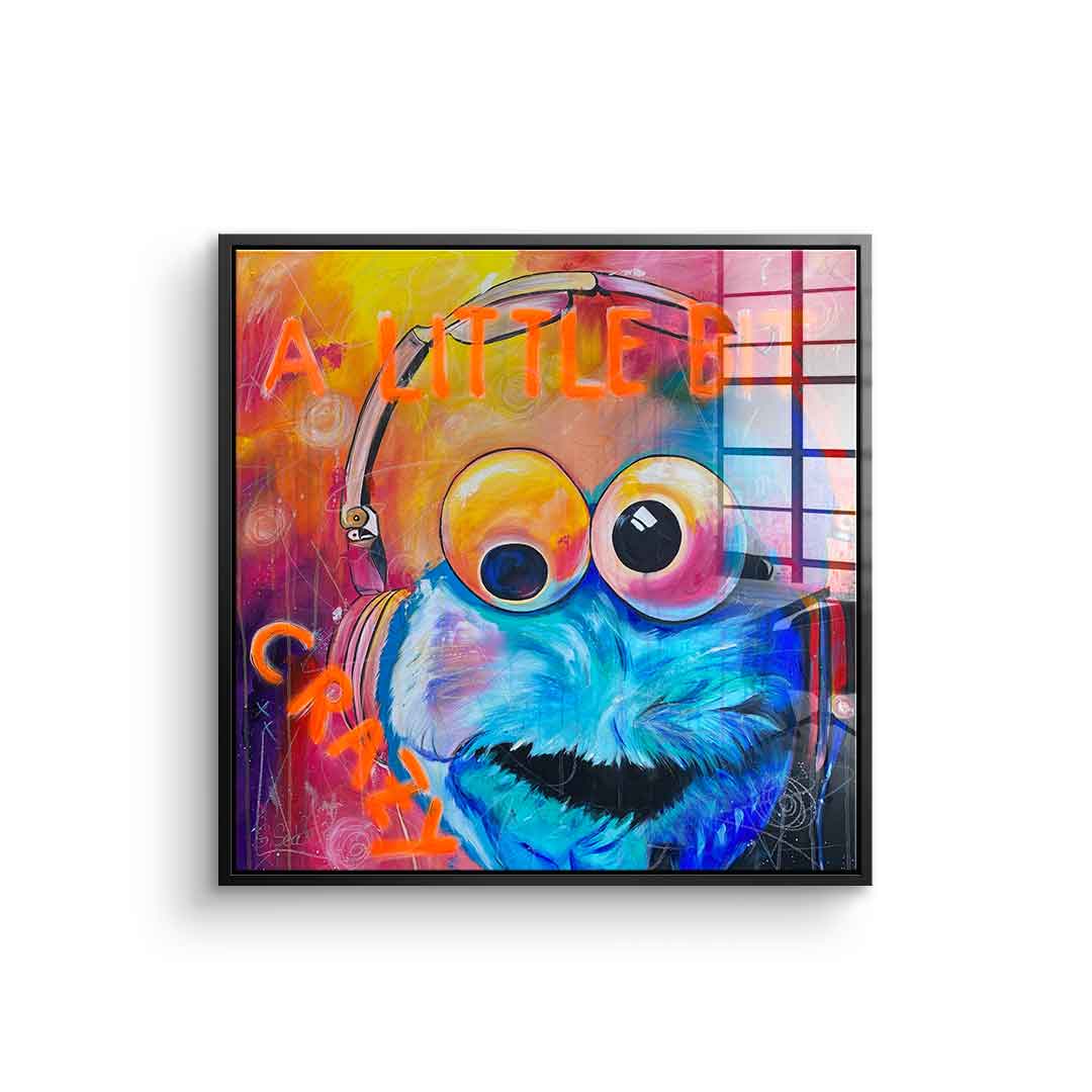 A little bit crazy - acrylic glass