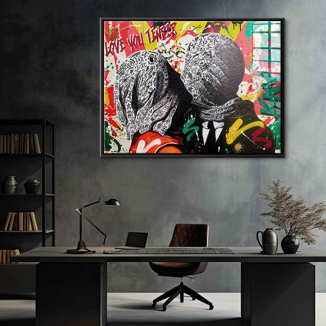 LES AMANTS DE LA RUE - acrylic glass