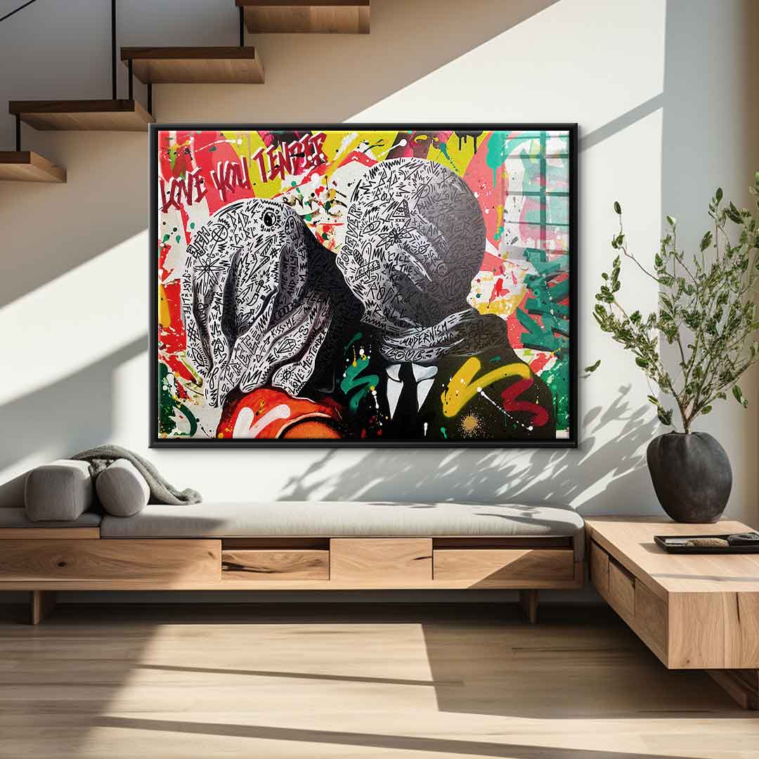 LES AMANTS DE LA RUE - acrylic glass