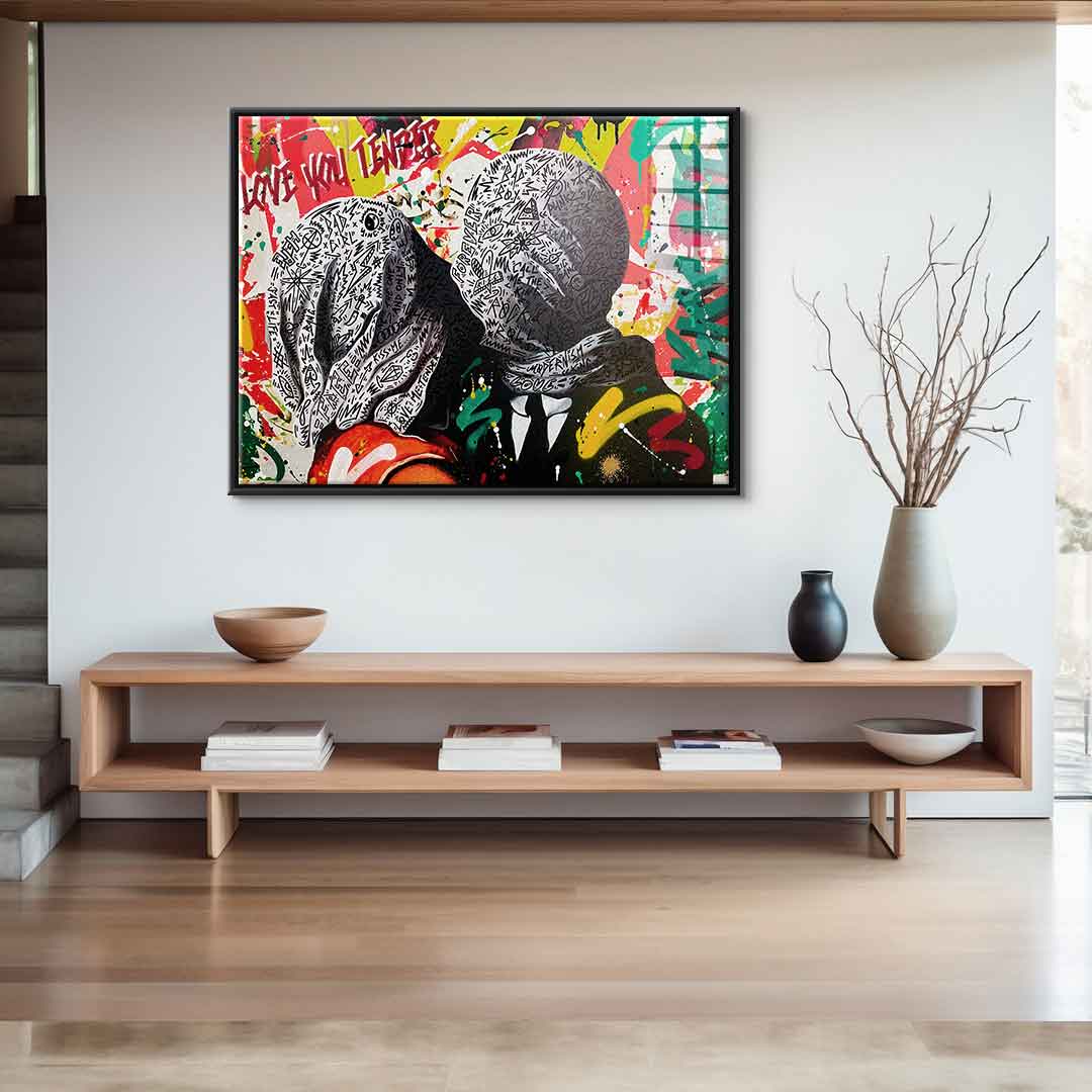 LES AMANTS DE LA RUE - acrylic glass