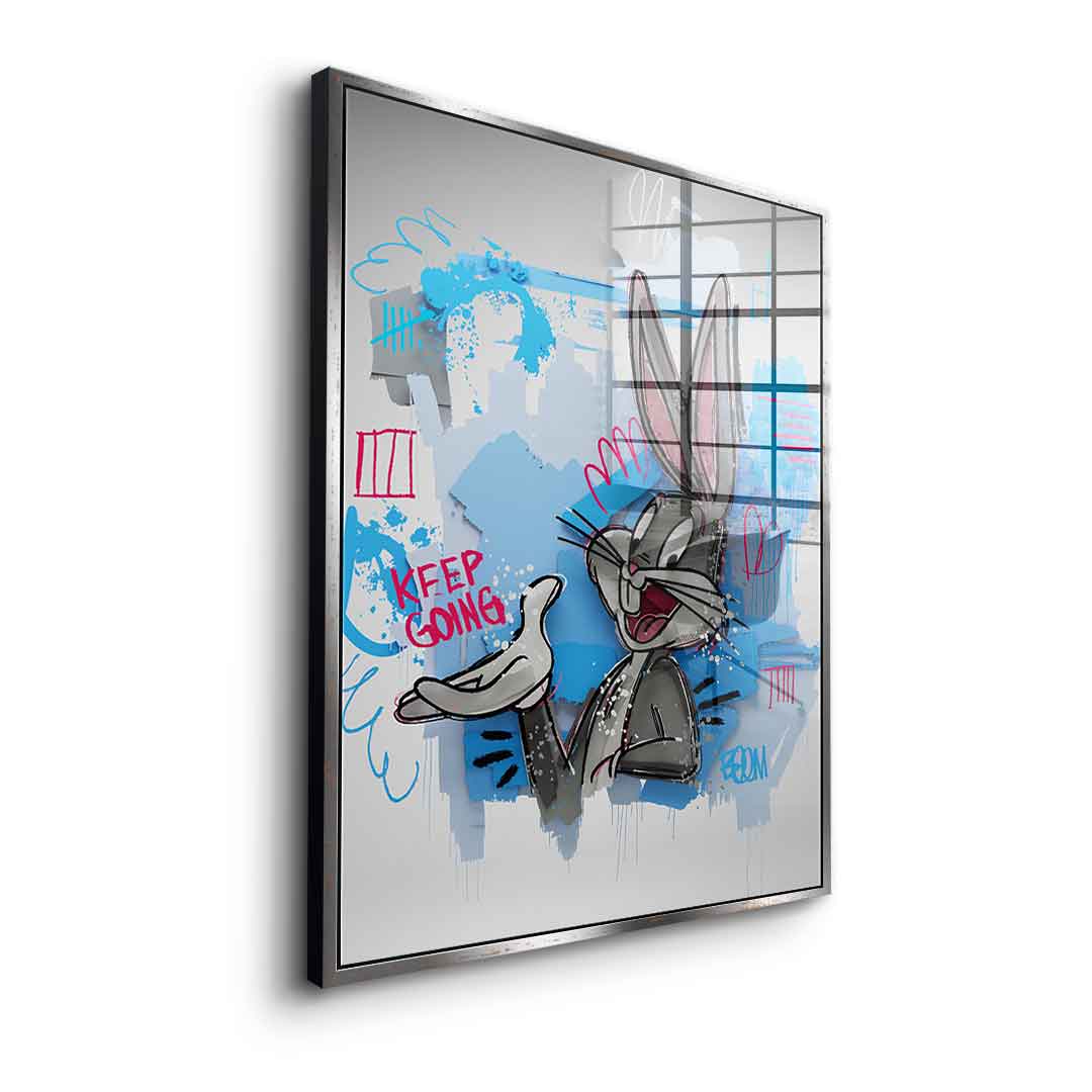 Layer Bunny - acrylic glass