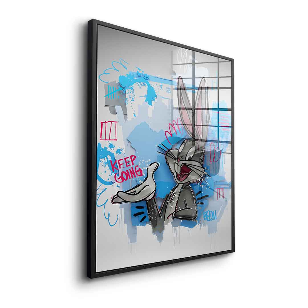 Layer Bunny - acrylic glass