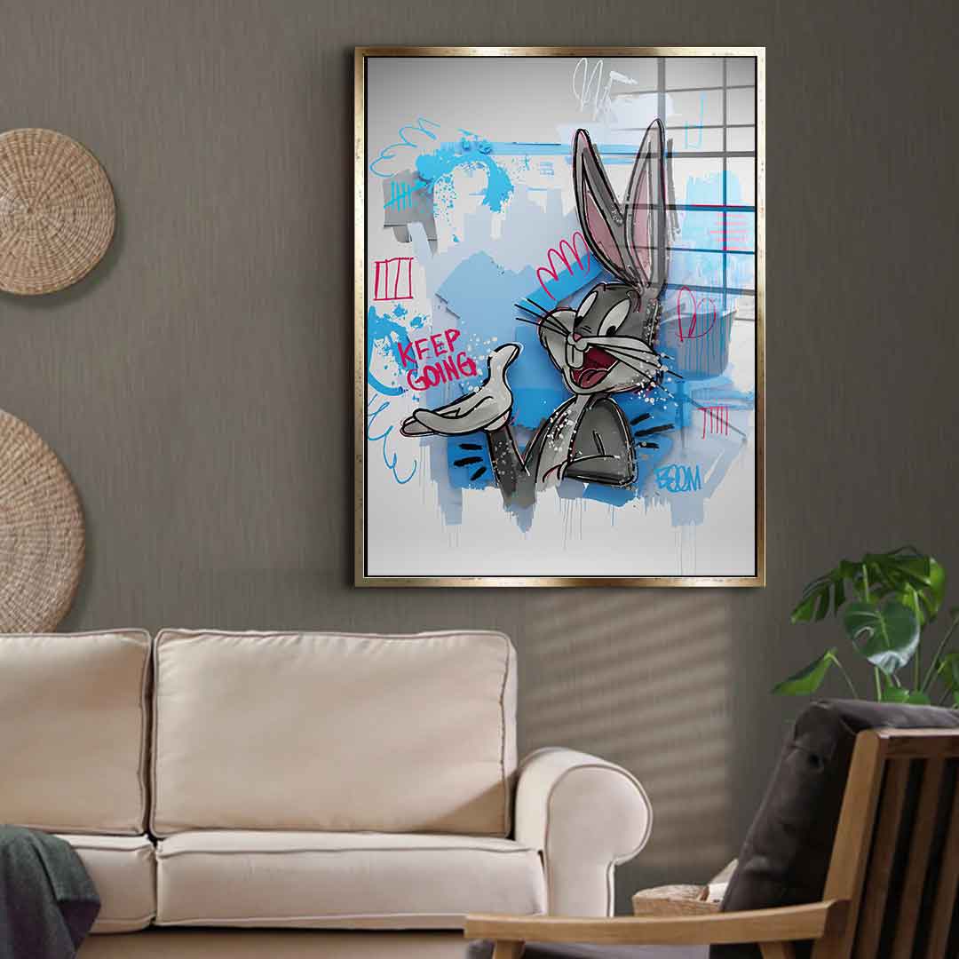 Layer Bunny - acrylic glass