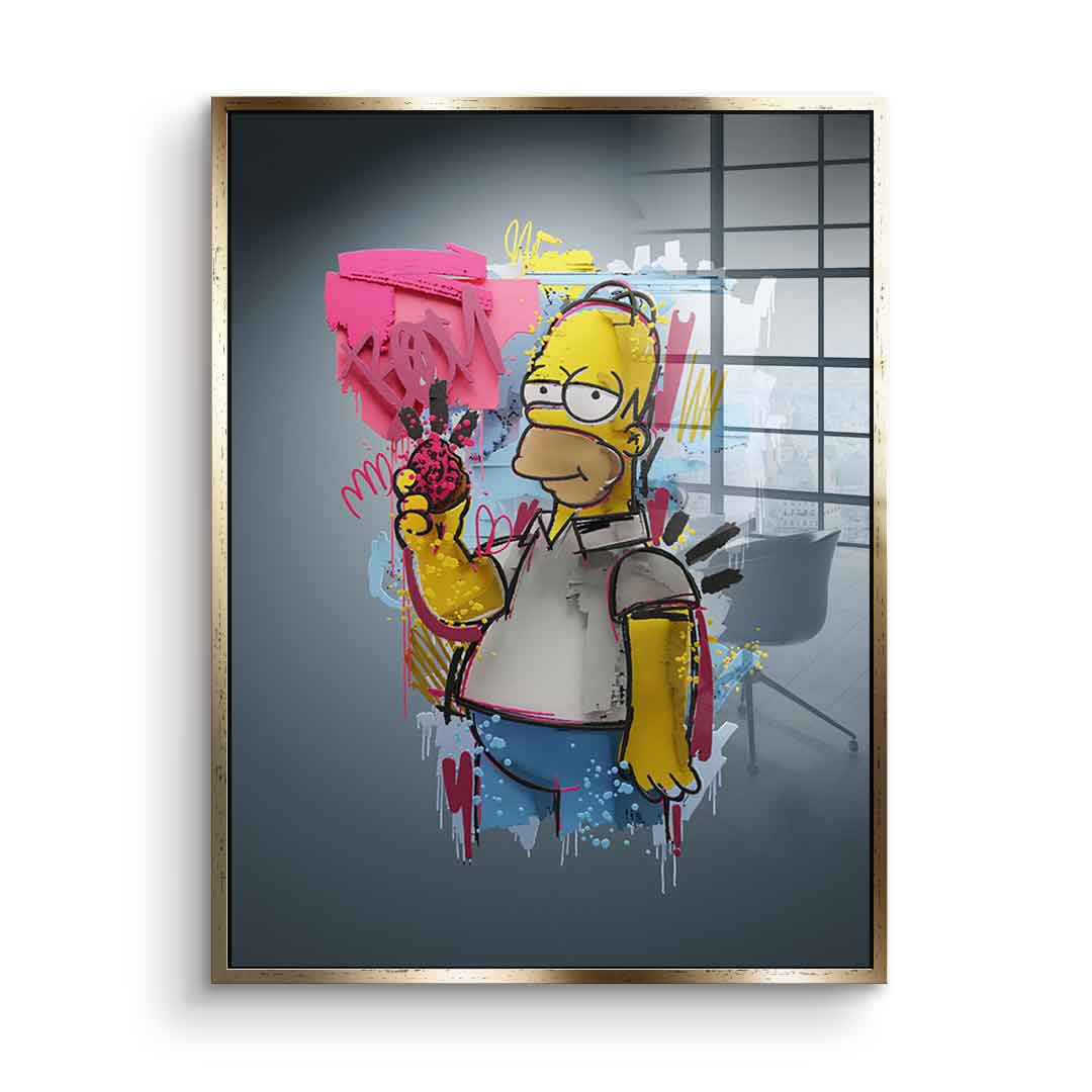 Layer Homer - acrylic glass