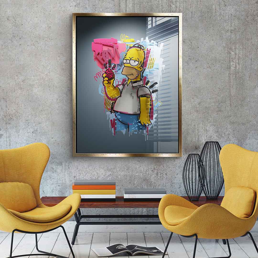 Layer Homer - acrylic glass