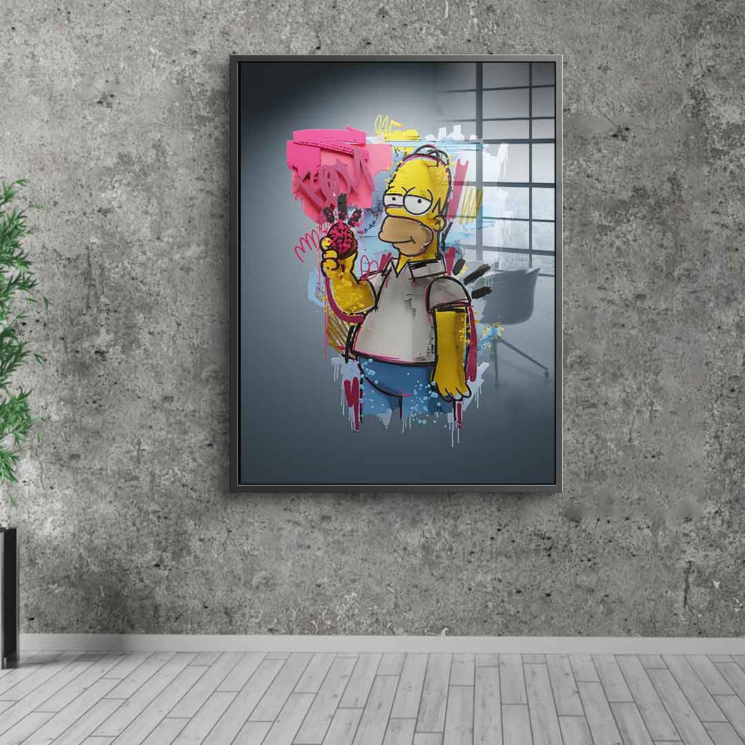 Layer Homer - acrylic glass