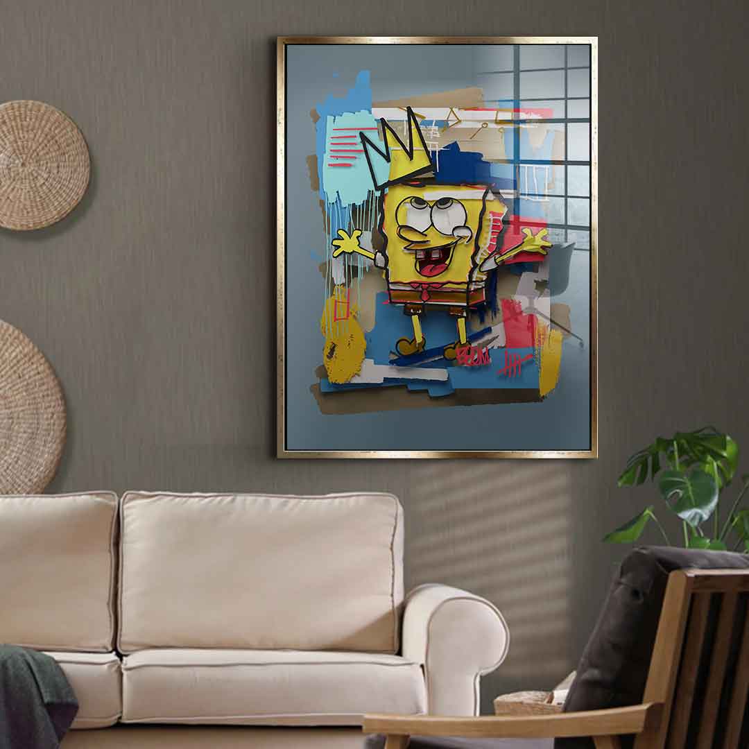 Layer Spongebob - acrylic glass