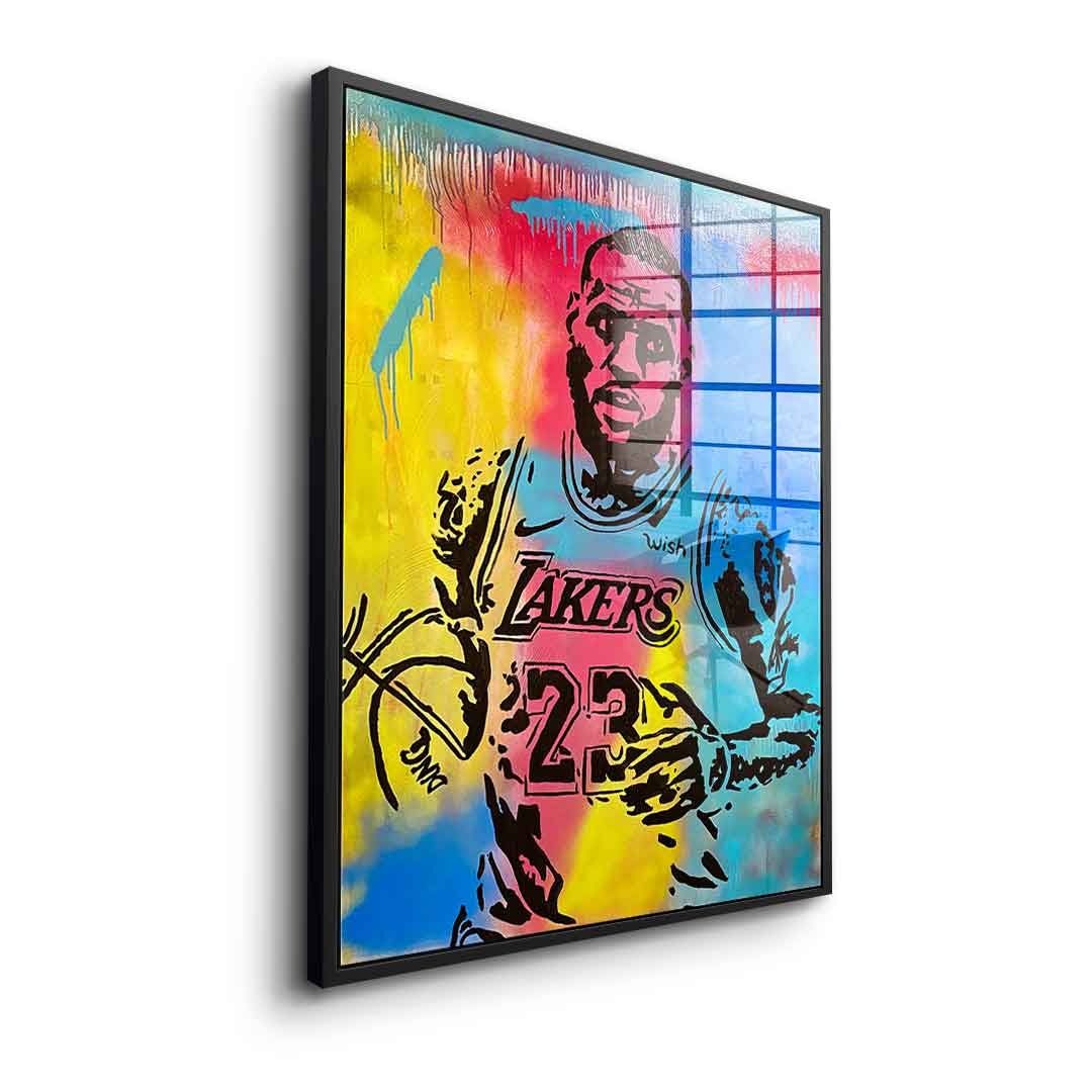 LeBron James - acrylic glass