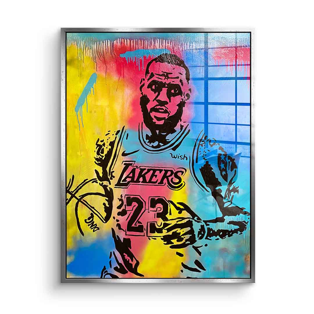 LeBron James - acrylic glass