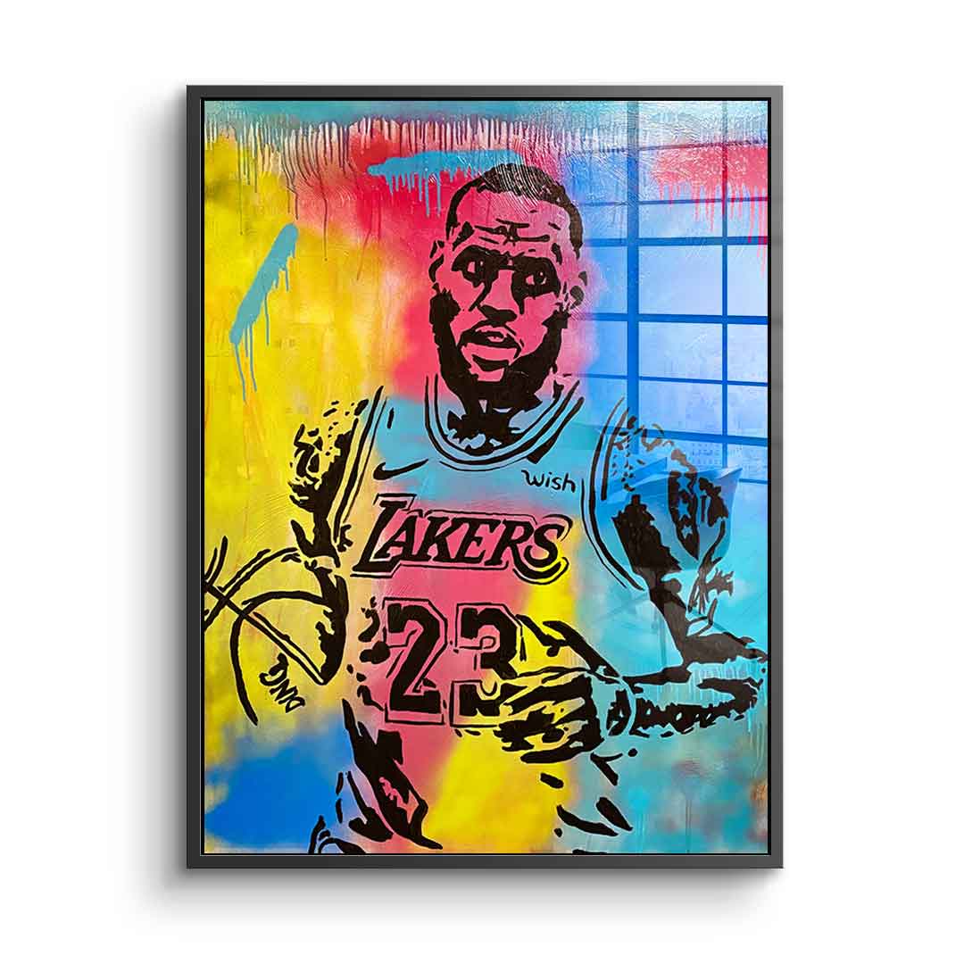 LeBron James - acrylic glass