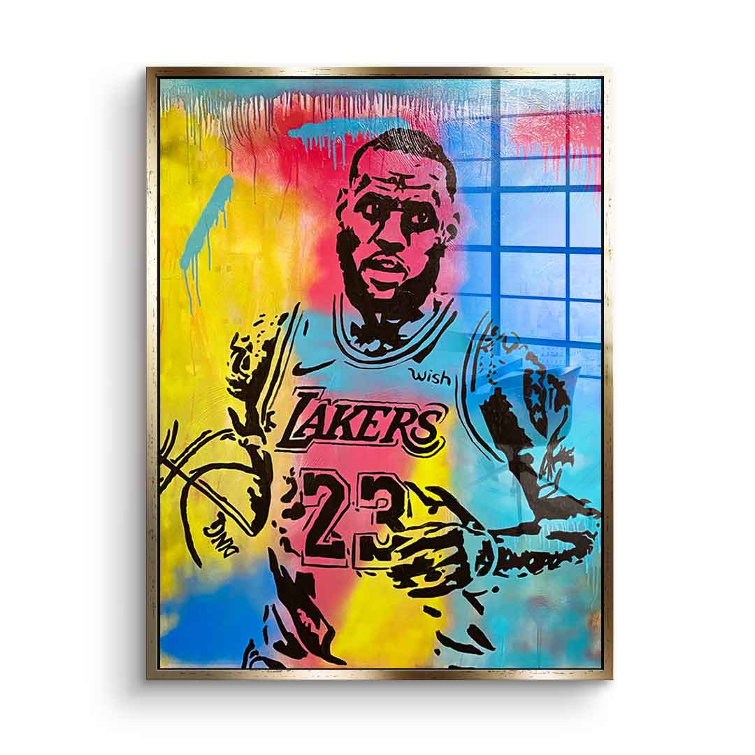 LeBron James - acrylic glass