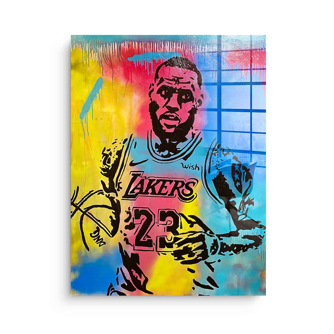 LeBron James - acrylic glass