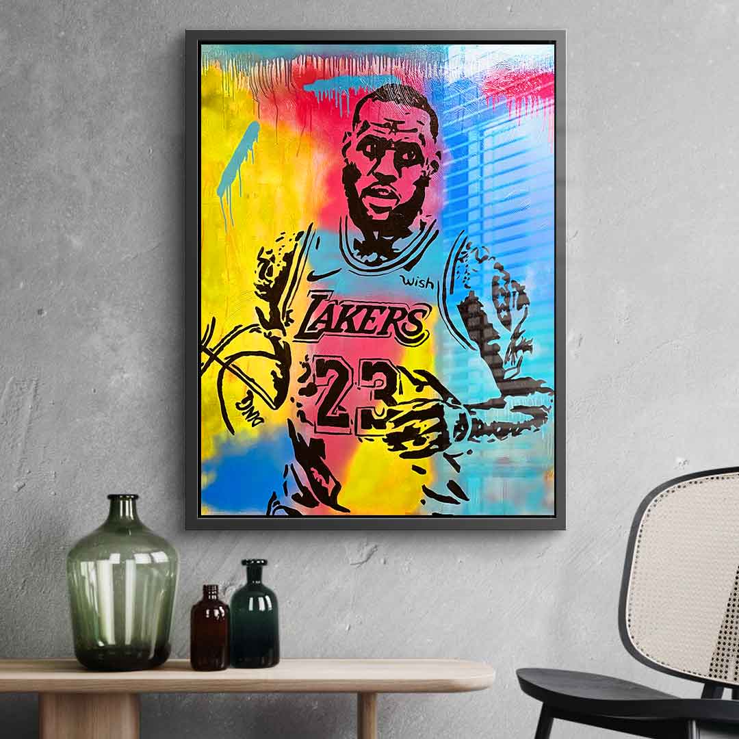 LeBron James - acrylic glass