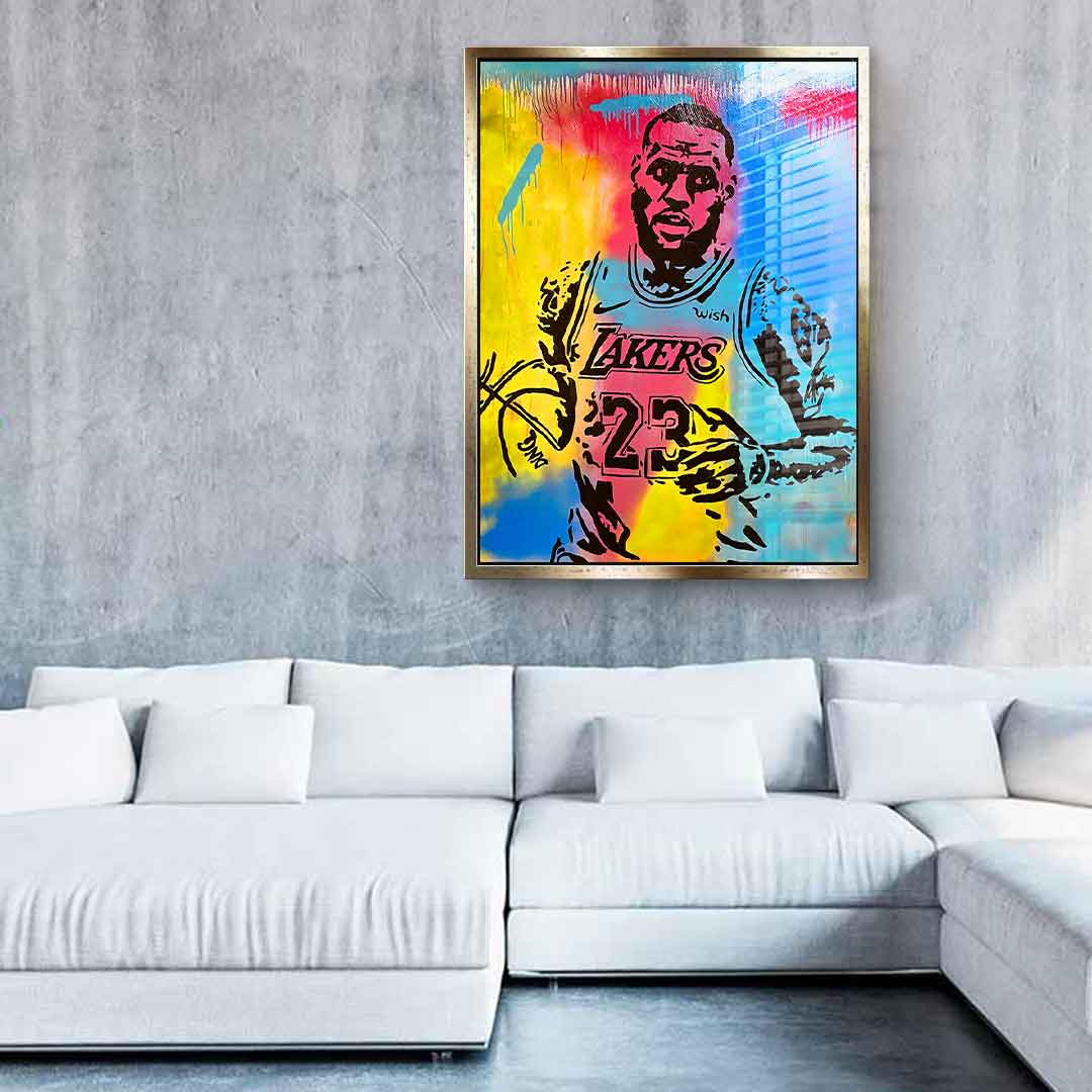 LeBron James - acrylic glass