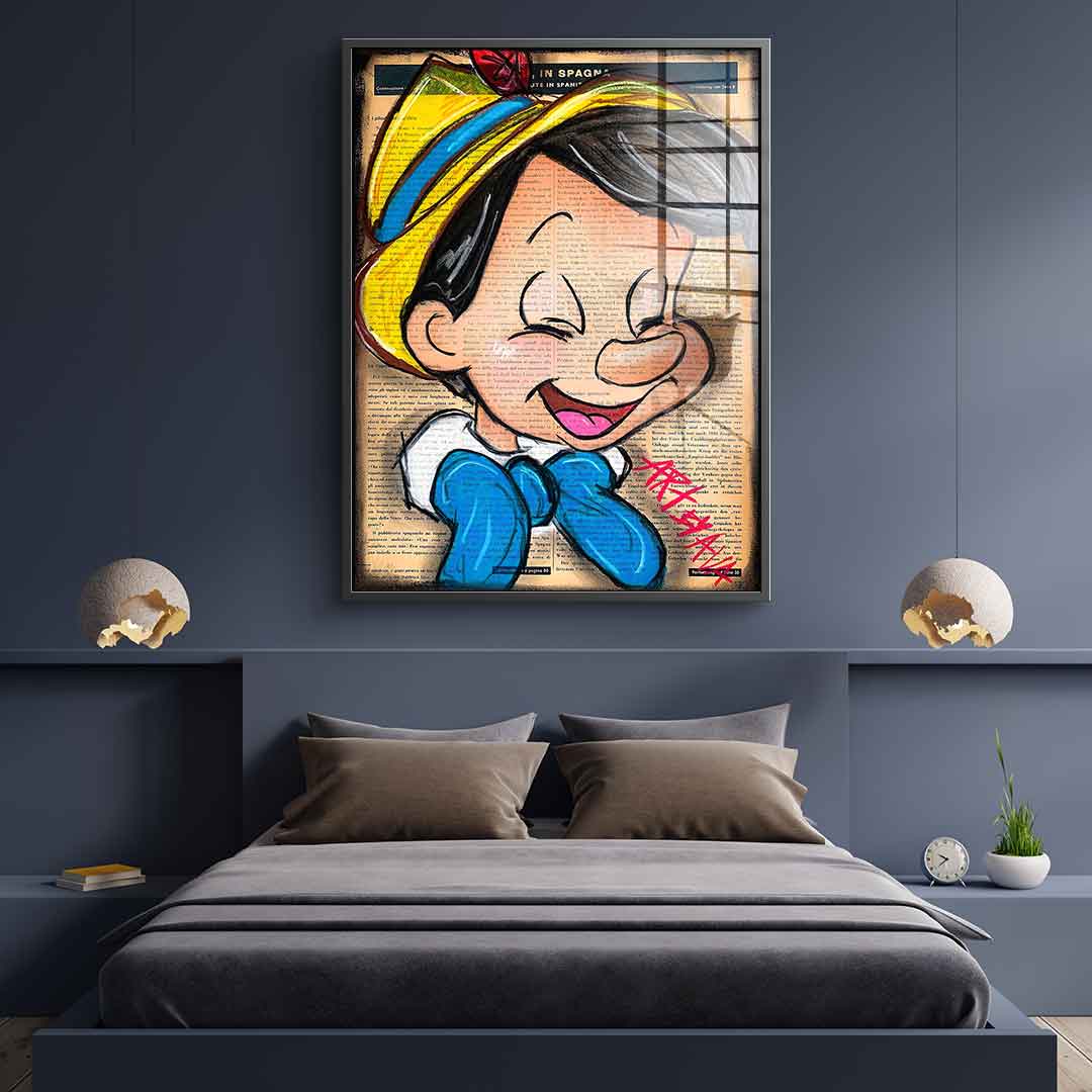 Lovely Pinocchio - acrylic glass