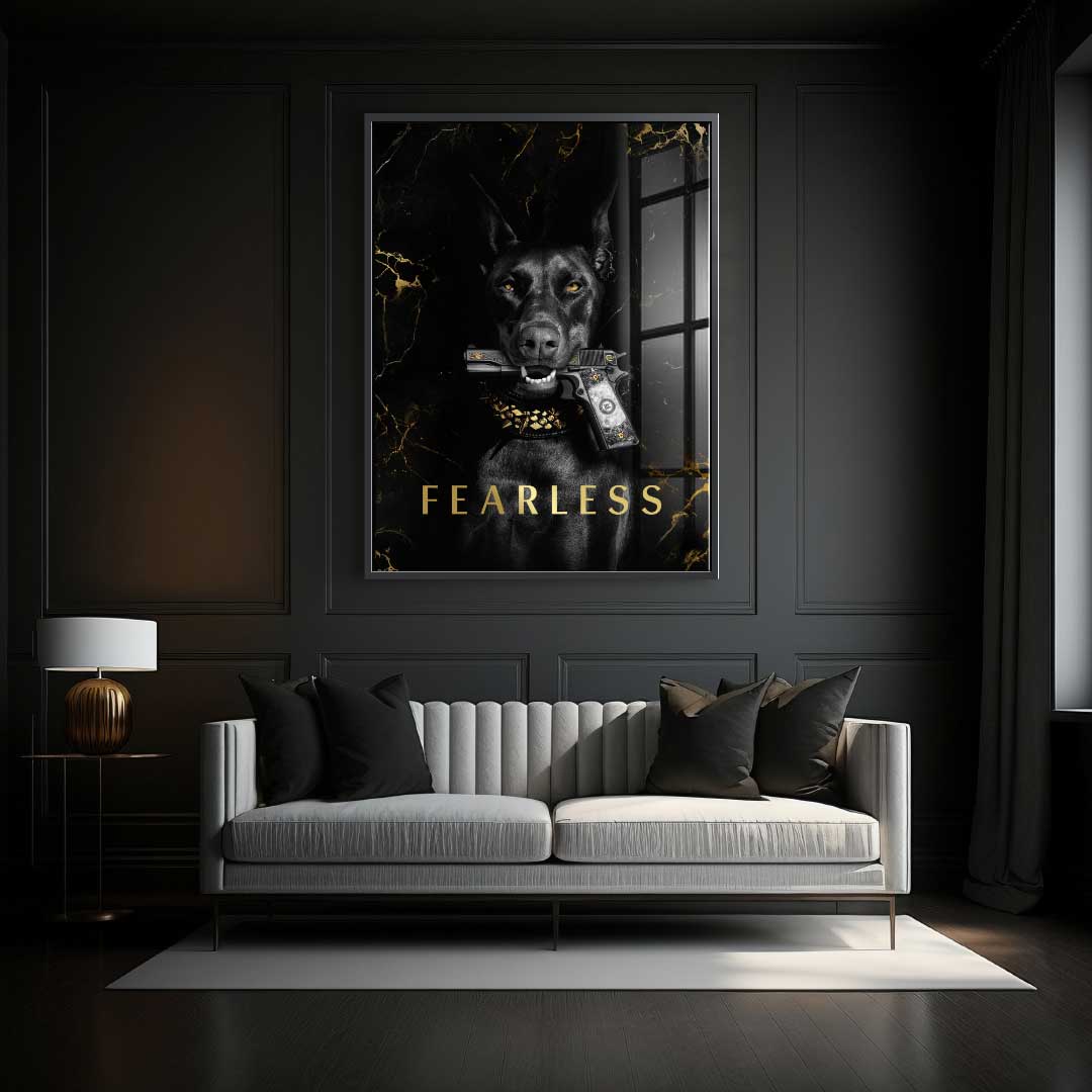 Luxury Dog - acrylic glass