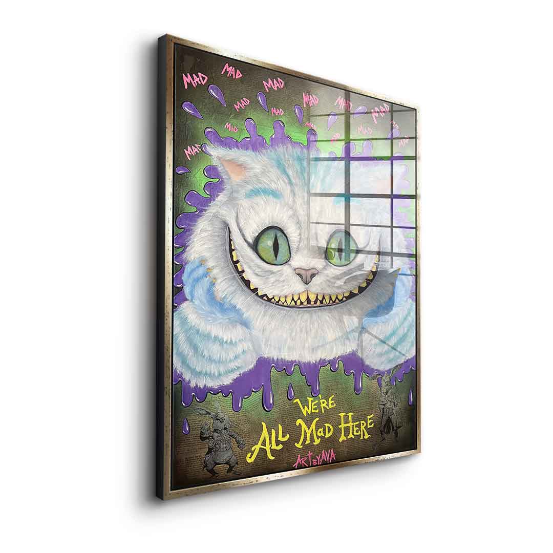 Mad Cat - acrylic glass