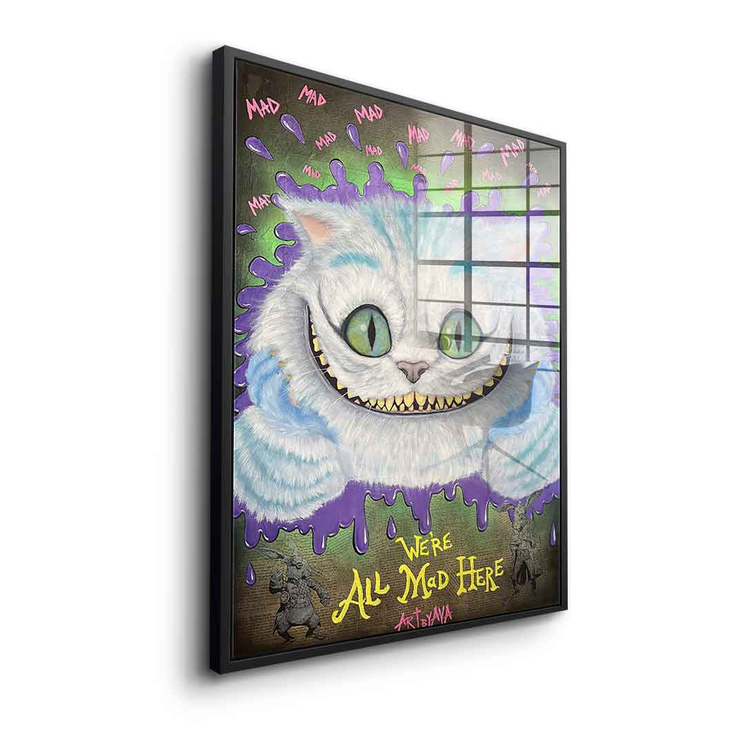 Mad Cat - acrylic glass