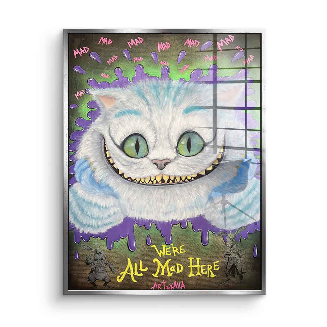 Mad Cat - acrylic glass