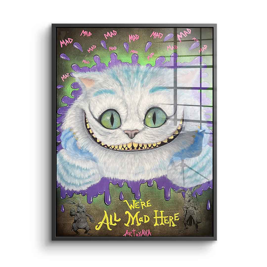 Mad Cat - acrylic glass