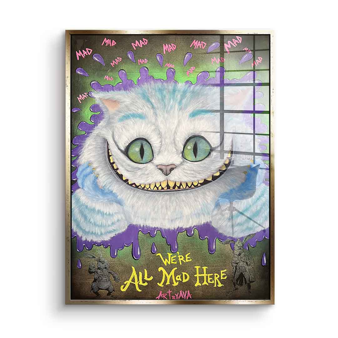 Mad Cat - acrylic glass