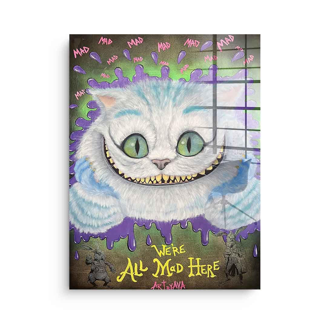 Mad Cat - acrylic glass